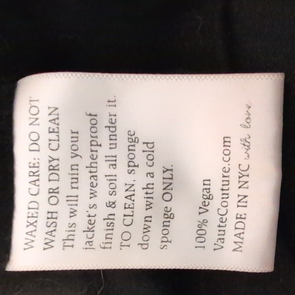 Vaute Couture Black Jacket S - Picture 4 of 5